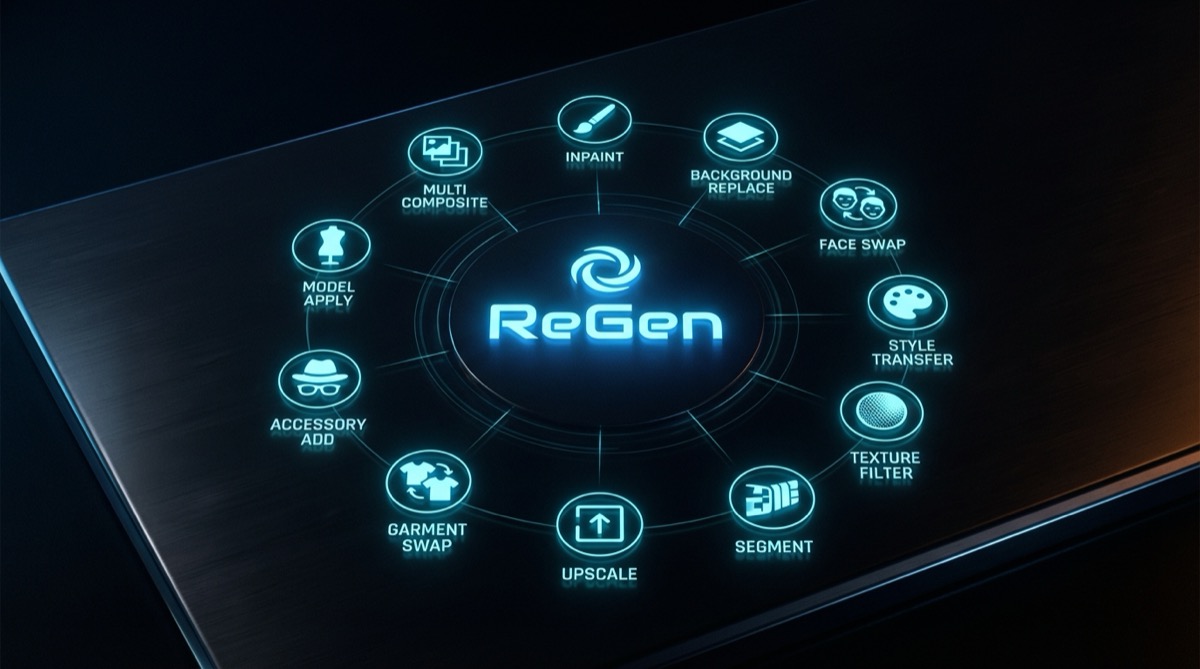 ReGen 11種AIツールマップ